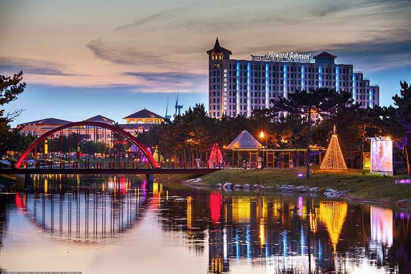 那香海景區(qū)的夜晚--流光溢彩 美輪美奐